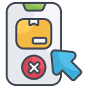 external Cancel-Order-supply-chain-filled-outline-design-circle icon