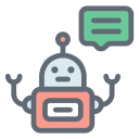 external Chatbots-artificial-intelligence-filled-outline-design-circle icon