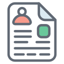 external Client-Document-customer-service-filled-outline-design-circle icon