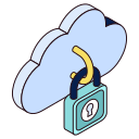 external Cloud-Security-data-security-filled-outline-design-circle-2 icon