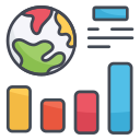external Globe-Growth-growth-marketing-filled-outline-design-circle icon