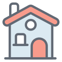 external Home-ux-interface-filled-outline-design-circle icon