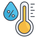 external Humidity-weather-filled-outline-design-circle icon