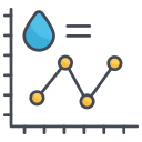 external Rain-Graph-weather-filled-outline-design-circle icon
