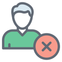 external Rejected-Employee-job-services-filled-outline-design-circle icon