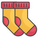 external Socks-winter-filled-outline-design-circle icon