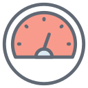 external Speedometer-universal-filled-outline-design-circle icon