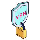 external VPN-Lock-data-security-filled-outline-design-circle icon