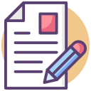 external Writing-education-filled-outline-design-circle-2 icon
