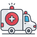 external ambulance-rescue-emergency-filled-outline-design-circle icon