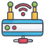 external-Router-network-and-communication-filled-outline-design-circle