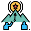 external achievement-business-partnership-color-filled-outline-geotatah icon
