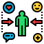 external affectation-startups-color-filled-outline-geotatah icon
