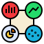 external analysis-product-management-color-filled-outline-geotatah icon
