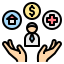 external benefit-corporate-social-responsibility-filled-outline-filled-outline-geotatah icon