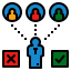 external choose-recruitment-color-filled-outline-geotatah icon