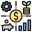 external coin-business-incubator-color-filled-outline-geotatah icon
