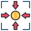 external confinement-microeconomics-color-filled-outline-geotatah icon
