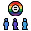 external diversity-lgbtq-community-filled-outline-filled-outline-geotatah icon
