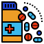 external drug-managerial-psychology-color-filled-outline-geotatah icon