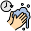 external hand-the-new-normal-filled-outline-filled-outline-geotatah icon