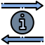 external transfer-datanomics-filled-outline-filled-outline-geotatah icon