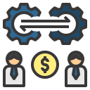 external business-procurement-process-color-filled-outline-geotatah-2 icon