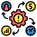 external business-risk-management-color-filled-outline-geotatah icon