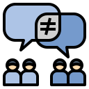 external conflict-conflict-resolution-filled-outline-filled-outline-geotatah icon