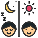 external custom-sleepless-night-color-filled-outline-geotatah icon