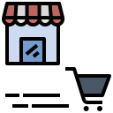 external delivery-a-commerce-automated-commerce-filled-outline-filled-outline-geotatah icon