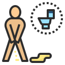 external enuretic-alzheimers-disease-symbol-color-filled-outline-geotatah icon