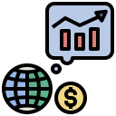 external forecast-world-economic-recovery-filled-outline-filled-outline-geotatah icon