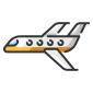 external aircraft-transport-filled-outline-filled-outline-icons-maxicons icon