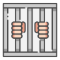 external arrest-law-and-justice-filled-outline-filled-outline-icons-maxicons icon