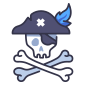 external bone-pirate-filled-outline-filled-outline-icons-maxicons icon
