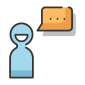 external bubble-communication-filled-outline-filled-outline-icons-maxicons-2 icon