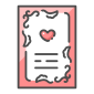 external card-wedding-filled-outline-filled-outline-icons-maxicons icon
