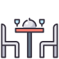 external dinner-restaurants-and-dining-filled-outline-filled-outline-icons-maxicons icon