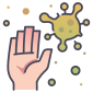 external disease-washing-hand-filled-outline-icons-maxicons icon