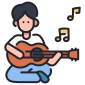 external guitar-summer-holiday-filled-outline-filled-outline-icons-maxicons icon