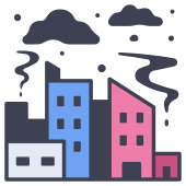 external air-pollution-filled-outline-icons-maxicons icon