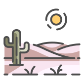 external cactus-landscape-filled-outline-filled-outline-icons-maxicons icon