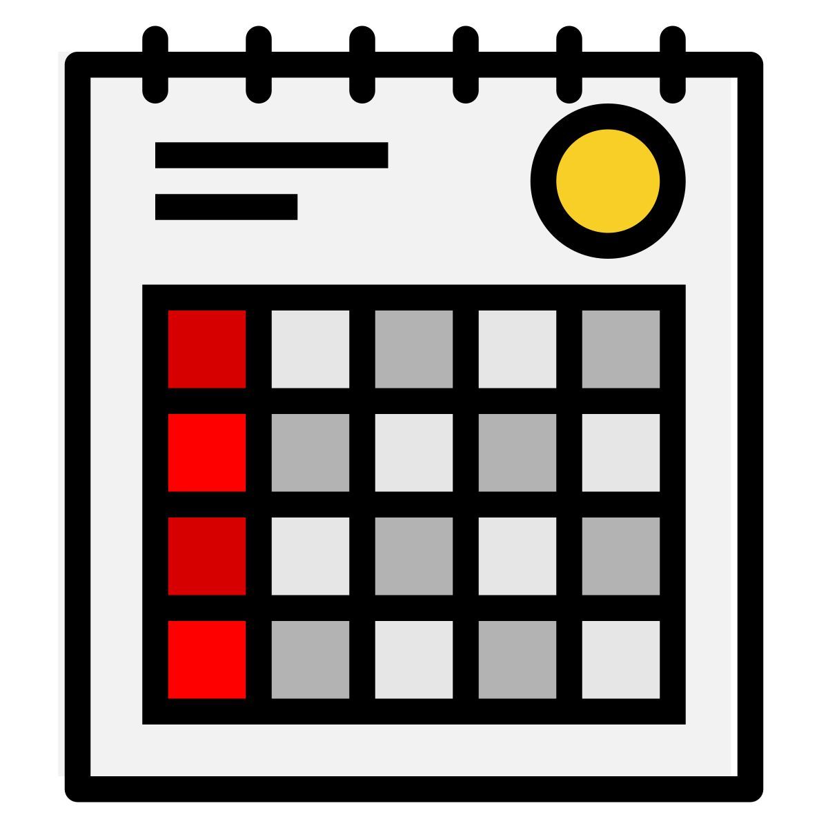 calendar icon