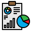 external analysis-business-charts-and-diagrams-filled-outline-icons-pause-08 icon