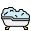 external bath-real-estate-filled-outline-icons-pause-08 icon