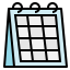 external calendar-travel2-filled-outline-icons-pause-08 icon