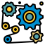 external cogwheel-industry-filled-outline-icons-pause-08 icon