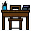external desk-education-filled-outline-icons-pause-08 icon