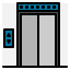 external elevator-hotel-filled-outline-icons-pause-08 icon